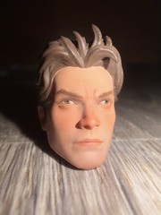 Custom Made Spiderman Peter Parker 6” Scale Mafex Headsculpt Read Description