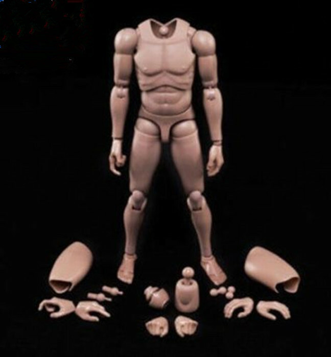 1:6 MX02-A 12inch Europe Skin Male Action Figure Body Flexible Soldier Doll Toys