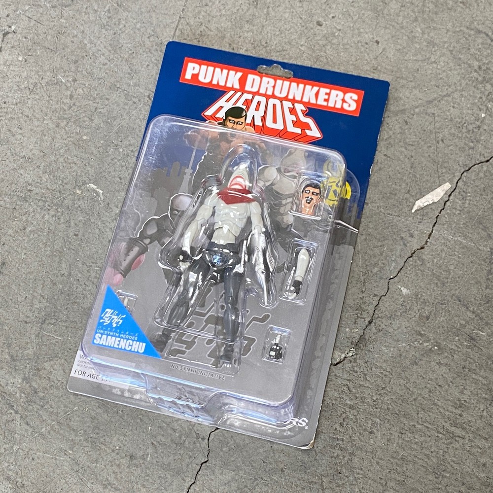 JAN208967: 1000TOYS x Punk Drunkers Nu:Synth Heroes Samenchu Action Figure