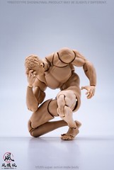 Wind Toys 1/12 Super Flexible Figure Pale Skin 6″ Male Joint Soldier Body & Head