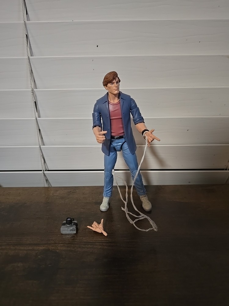 Marvel Legends VHS Animated Series Peter Parker Spiderman 6” Action Figure