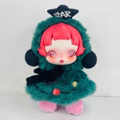 POP MART SKULLPANDA Winter Symphony Plush Dolls Partita Open Box in Sealed Bag