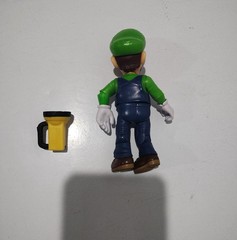Luigi The Super Mario Bros. Movie – 5 Inch Action Figures Series 1 with Light