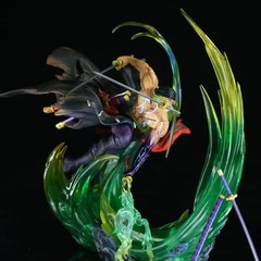 Roronoa Zoro One Piece 24cm Luminous PVC Figure Statue