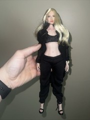 1/6 Scale Custom Female Action Figure 12” Scale Sexy Beautiful Girl Tall Blonde