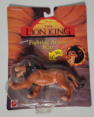 Mattel Disney’s The Lion King Fighting Action Scar Figure