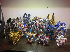 Lot Of Gundam Figures
