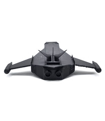 God Phoenix Starfighter Jet Black 12 inches Display Prop & Fantasy 3D Printed