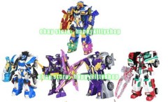 Metal Cardbot 7-11″ Transform Figure Boys Kids Toy Car Truck Plane Vehicle Robot