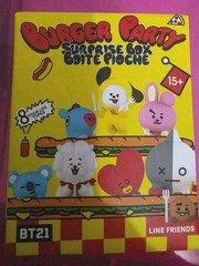 (TWO) Brand New – BT21 Burger Party Blind Boxes – Miniso