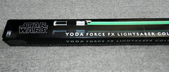 STAR WARS MASTER REPLICA YODA LIGHTSABER NEW OPENED FOR PICTURES 45″ SW-217