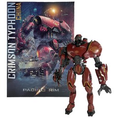 Crimson Typhoon Jaeger 7″ Movable Action Figure Toy Statue Pacific Rim Gift Box