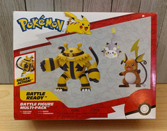 Pokemon Battle Figure 3 Pack 2-Inch Togedemaru and Raichu and 3-Inch Electivire