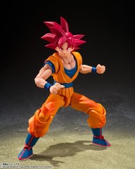 S.H.Figuarts Super Saiyan God Son Goku (God Aura) Dragon Ball Super Japan NEW