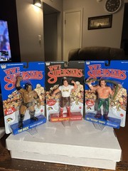 COMPLETE LJN WWE SUPERSTARS Series Black Card Roddy Piper Rock Jake the Snake