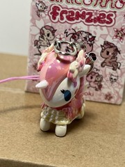 Tokidoki Unicorno Frenzies Shimmer Cherry Blossom Prim Keychain Bag Charm New