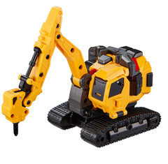 Metal Cardbot W Season3 SOLIDHORN Transformer Robot Toy Solid Horn