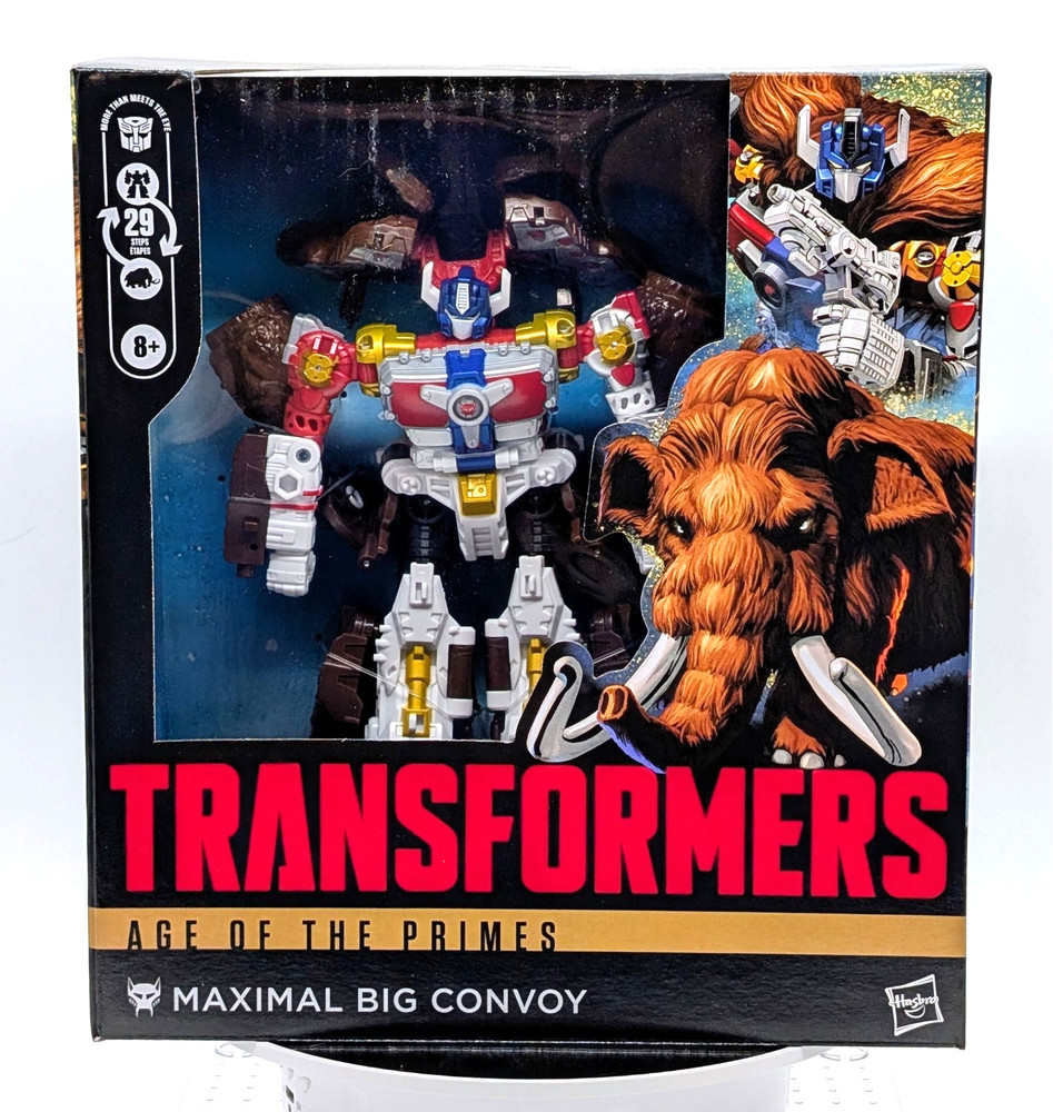 Hasbro/Takara Tomy Transformers Age of the Primes Leader MAXIMAL BIG CONVOY!