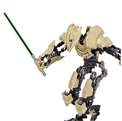 32cm Star General Grievous Action Figure with Lightsaber Building Blocks Toy
