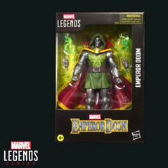 Marvel Legends Series Emperor Doom 6-Inch Action Figure In Hand