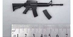 1/12 scale M4 Assault Rifle Soldier Weapon Model Toy for 6″ Action Figure Doll