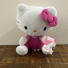 Hello Kitty Plush Toy 10 inches – Hugger Lotsa Pink . NWT. Sanrio.