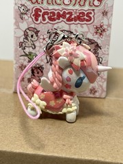 Tokidoki Unicorno Frenzies Shimmer Cherry Blossom Prim Keychain Bag Charm New