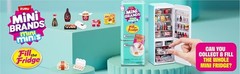 Mini Brands Fill The Fridge S1 – 80+ to Collect, Mini Food Surprise Toy