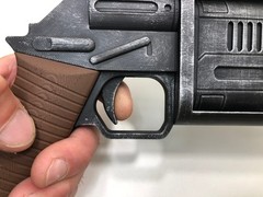 Custom 3D Printed Andor Cassian’s MW-20 Bryar Blaster Replica Prop 1:1 (Painted)