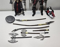 Todd McFarlane’s The Conqueror & Dragon Blade Total Chaos Action Figures