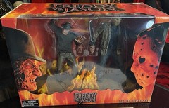 Freddy vs Jason SEALED VINTAGE Box Set NECA 2004 Cult Classic Horror Icons NIB