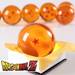 New Dragon Ball Z Stars Crystal Glass Ball 7pcs with Gift Box LARGE 76MM