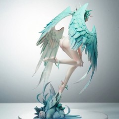Anime Action Figure Fairy girl 27cm PVC Collectible Model Doll Statue Unbranded