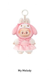 Authentic Labubu The Monsters Hello Kitty And Friends Sanrio Vinyl Plush Pendant
