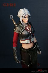 1/6 Ciri witcher Female 12″ Figure Lady of Space and Time J-002 toys Hot ❶USA❶