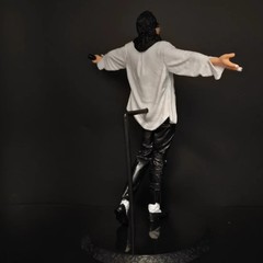 Michael Jackson Style PVC Action Figure Collectible Desktop Display Model