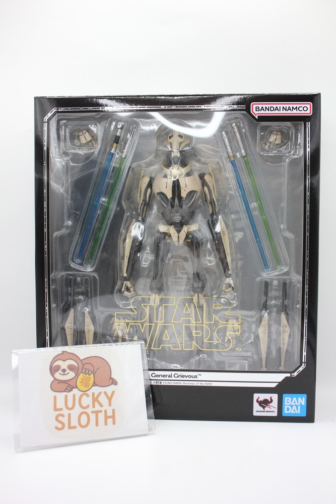 BANDAI S.H.Figuarts General Grievous Star Wars Episode III Action figure New