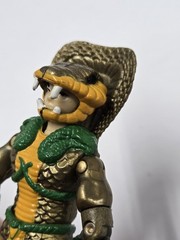 1986 GI Joe Serpentor Figure W. Hood Snake Parts Lot Cobra Vintage Weapon