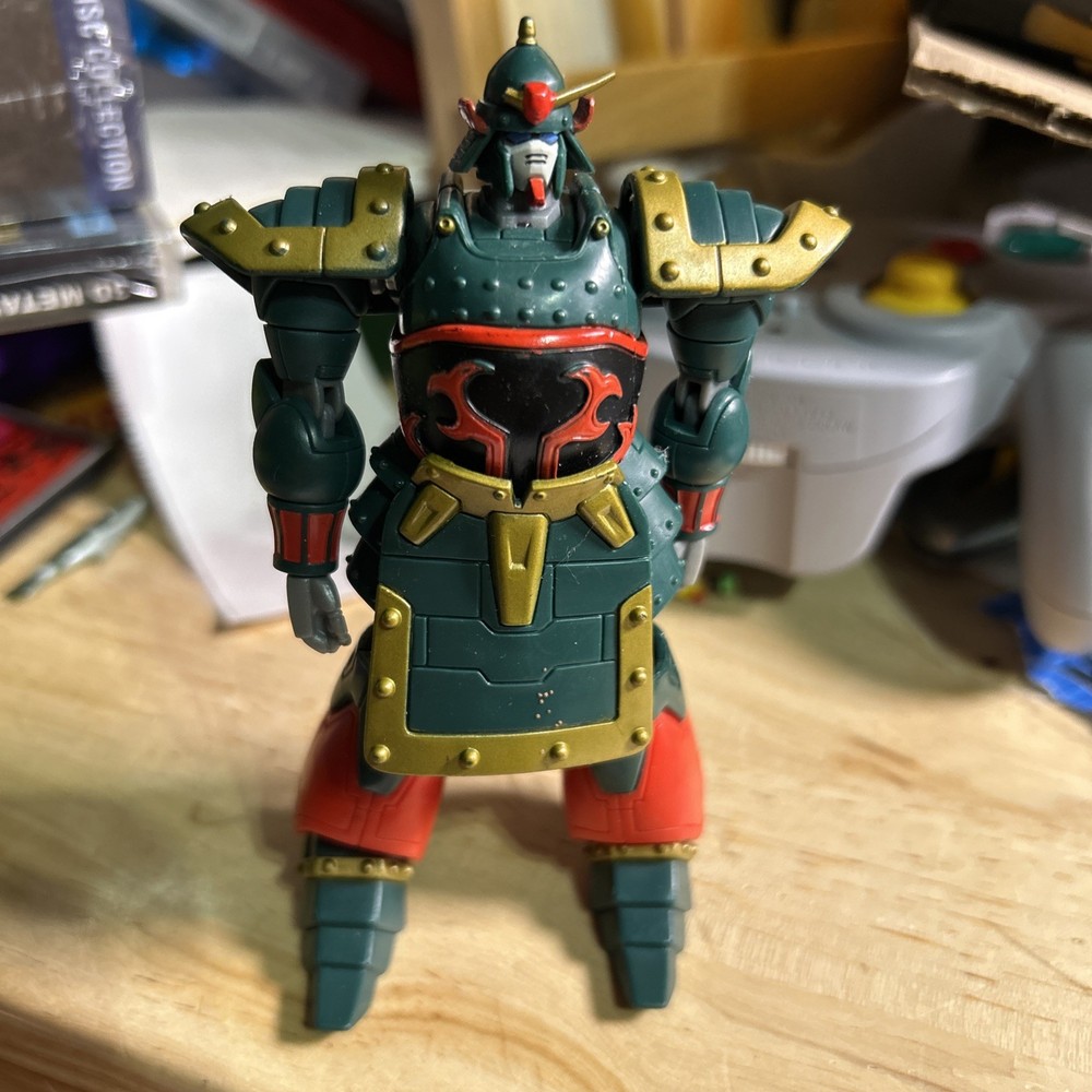 Mobile Fighter G Gundam Haow Gundam 4.5″ Action Figure Bandai 2001 VTG Broken