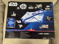 Star Wars Micro Galaxy Squadron – 15” Ghost with 4 Mini Figures Lights & Sounds