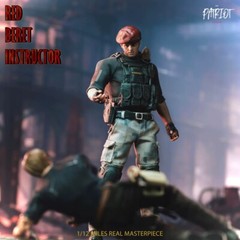 In Stock Patriot Studio 1/12 Resident Zombie Evil Crisis Jack Krauser 6″ Figure