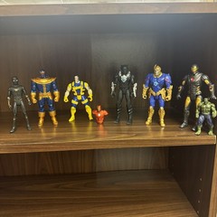 marvel action figure lot modern and vintage loose used see description