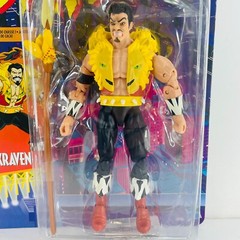 Marvel Comics Spider-Man Kraven the Hunter 6″ Auction Figure Dented Package!!!