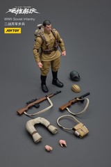 JOYTOY Hardcore Coldplay 1/18 WWII Wehrmacht Soviet Infantry United States Army