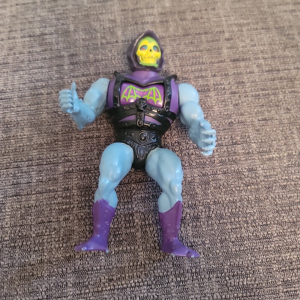Battle Damage SKELETOR MOTU He-Man Vintage 1983 Mattel Action Figure
