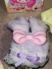 Nommi Baby Sweetheart Bunny Series Plush GRAPE GUMMY NEW Confirmed W/Box & Card