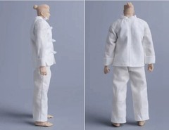 1/12 Scale Chinese Tunic Suit Tang Suit Kung Fu Suit Clothes Suits F 6″ Doll