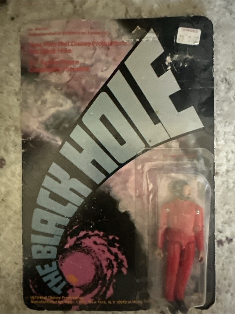 Vtg Disney The Black Hole 1979 Dr Hans Reinhardt Action Figure 1979 Mego NOC