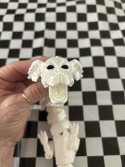 New 15″ FALKOR Articulated 3D Printed Figure NEVERENDING STORY White DRAGON