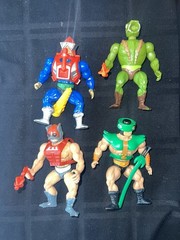 Vintage MOTU Lot of 24. 20 are Complete w/. See Description for Details.